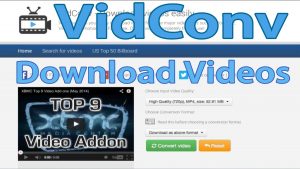 Read more about the article Download Youtube Videos Online (Vidconv, Vimeo, Facebook, Daylimotion)